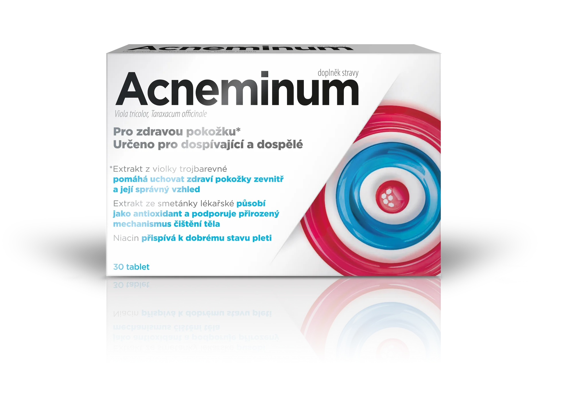 Balení tablet Acneminum